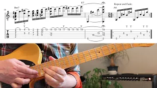 "Papillon" Guitar Lesson and Play-Through w/ Sheet Music and TABS