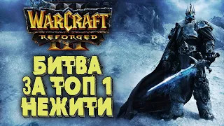 БИТВА ЗА ТОП 1 НЕЖИТИ: Happy (Ud) vs 120 (Ud) Warcraft 3 Reforged