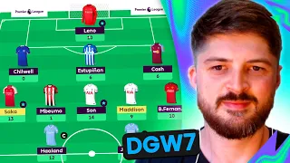 SAKA OUT!? | FPL Heisenberg's Team Reveal | Double Gameweek 7 | Fantasy Premier League 2023/24