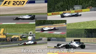 F1 2017 Pitstop Challenge vs 0% AI