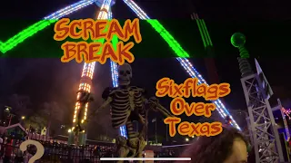 All New Scream Break Event At Sixflags Over Texas