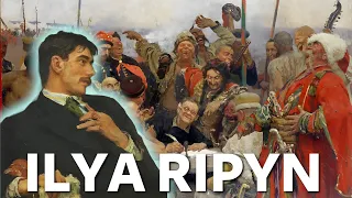 REVEALING HIDDEN TREASURES IN A UKRAINIAN PAINTING🔍 | ILYA RIPYN