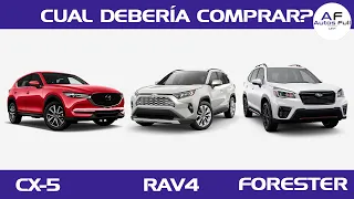 Mazda CX 5 - Toyota Rav4 - Subaru Forester | Cual debería Comprar?