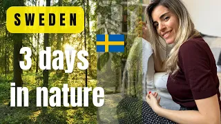 3 days in a life living in a cabin in the woods  | Sweden |  Part 2