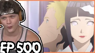 NARUTO AND HINATA'S WEDDING! || Naruto Shippuden REACTION: Episode 500