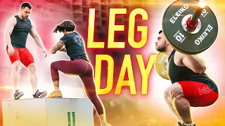 LEG STRENGTH Training Program / How to build strong legs / TOROKHTIY / Session #3