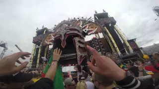 Coone @ Red - Defqon1 2015 - Saturday - Part 3