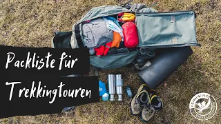 PACKLISTE TREKKING: Was brauche ich auf einer Trekking Tour