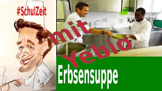 Deftige Erbsensuppe mit frischem Gemüse selber Kochen #Kochen#SchulZeit#Erbsensuppe#Eintopf#Gemüse