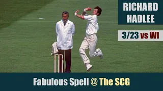 RICHARD HADLEE | 3/23 @ The SCG | NZ vs WI | Benson & Hedges World Championship of Cricket 1985