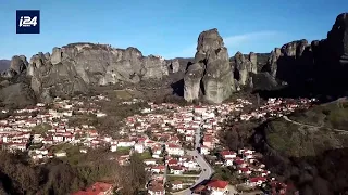 THE MAJESTIC CLIFFTOP HANGING MONASTERIES OF METEORA, GREECE