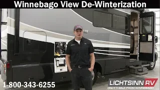 LichtsinnRV.com - How to De-Winterize a Winnebago View