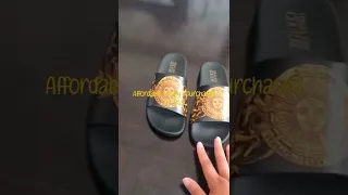 Versace Slides - Affordable Luxe