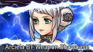 【DFFOO】 Arciela FR & BT Weapon Showcase