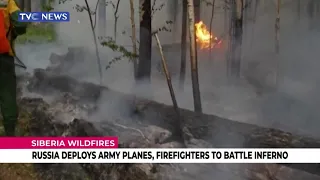 [LATEST] Russia Deploys Army Planes, Firefighters To Battle Siberia Wildfires