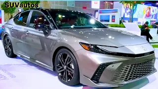 2025 Toyota Camry XSE Luxury Sedan Hybrid Exterior and Interior 4K