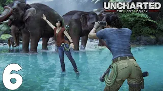 Uncharted: The Lost Legacy PS5. Прохождение. Часть 6 (Нашли слонов)