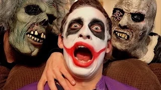 Crazy Joker vs Zombies In Real Life Superhero Movie