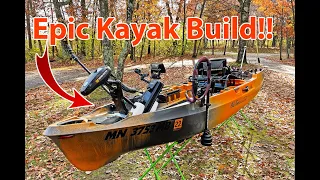 Kayak BUILD: OLD TOWN Sportsman 136 AutoPilot with HUMMINBIRD 360