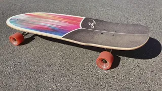 Yow surfskate, my first session 2020