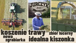 10. Koszenie i zbiór trawy, ubijanie pryzmy, jak zrobić najlepszą kiszonkę?