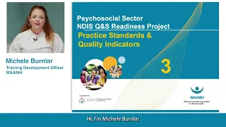 WAAMH Webinar #3 - Adhering to NDIS Practice Standards and Quality Indicators