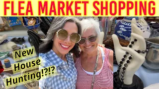 Flea Market Shopping | Thrift With Me for Vintage & Antiques | Secondhand  Haul