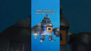 Pekka vs Mega Şövalye Clash Royale #shorts