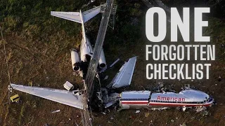 ONE Forgotten Checklist Cause Disastrous Accident | American airline 1420