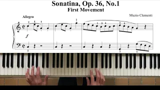 Clementi - Sonatina Op. 36 No. 1 (1st Movement)