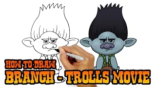 How to Draw Branch | Trolls