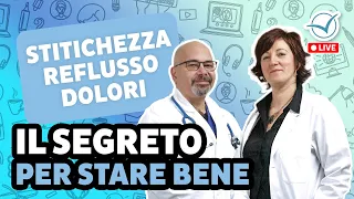 Pancia gonfia, reflusso, dolore: il segreto per stare bene | Gabriele Prinzi e Livia Emma