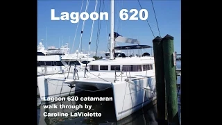 Lagoon 620 catamaran walkthrough presentation