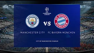 Манчестер Сити-Бавария Мюнхен Лига Чемпионов УЕФА 1/4 финала 11.04.23