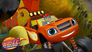 Blaze Transforms into a Tyrannosaurus Monster Machine! 🦖 | Blaze and the Monster Machines