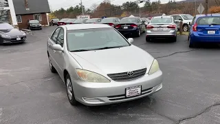 2004 Toyota Camry LE Sedan