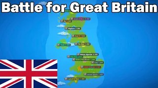 3 Hours in 3 minutes! Battle for Great Britain.  - WorldBox Timelapse