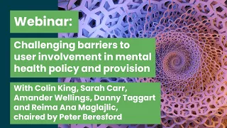 Challenging barriers to user involvement in mental health policy and provision