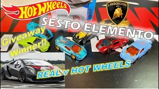 Lamborghini Sesto Elemento - REAL & HOT WHEELS - Giveaway winner!