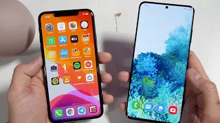 Galaxy S20 Ultra vs iPhone 11 Pro Max. Primeras impresiones EN COMPARATIVA