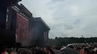 Rob Zombie wierded out by crowd Viking Rowing / Dragula - Sunday @ Graspop 23/6/19