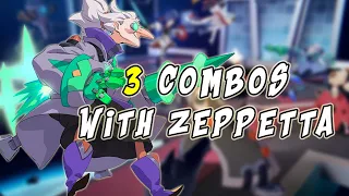 Zeppetta - Advanced/Relevant Combos - Smash Legends Tutorial