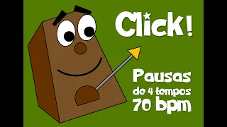 Click! - Pausas de 4 tempos - 70 bpm