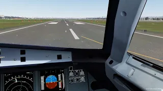 FSLABS Airbus A320 Takeoff Guarulhos