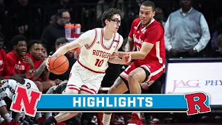 Nebraska at Rutgers | Highlights | Big Ten Men's Basketball | Jan. 17, 2024