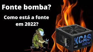 ✅ [2022] Unboxing e análise fonte KCAS 500W Aerocool