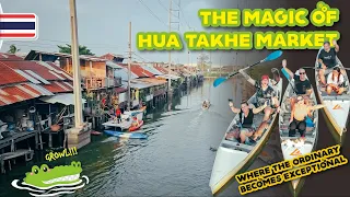 Discover the Charming Hua Takhe Market (unknown?): A One-Day Escape from Bangkok's Hustle and Bustle