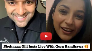 Shehnaaz Gill Full Instagram Live With Guru Randhawa 😍