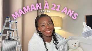 Devenir maman à 21 ans - Le  bilan