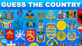 Guess All 195 Countries By Coat Of Arms (National Emblem) - Quiz Guess The Country